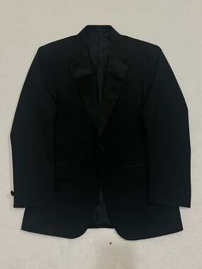 Stage Accents Men's Black Tuxedo Jacket Size 38R